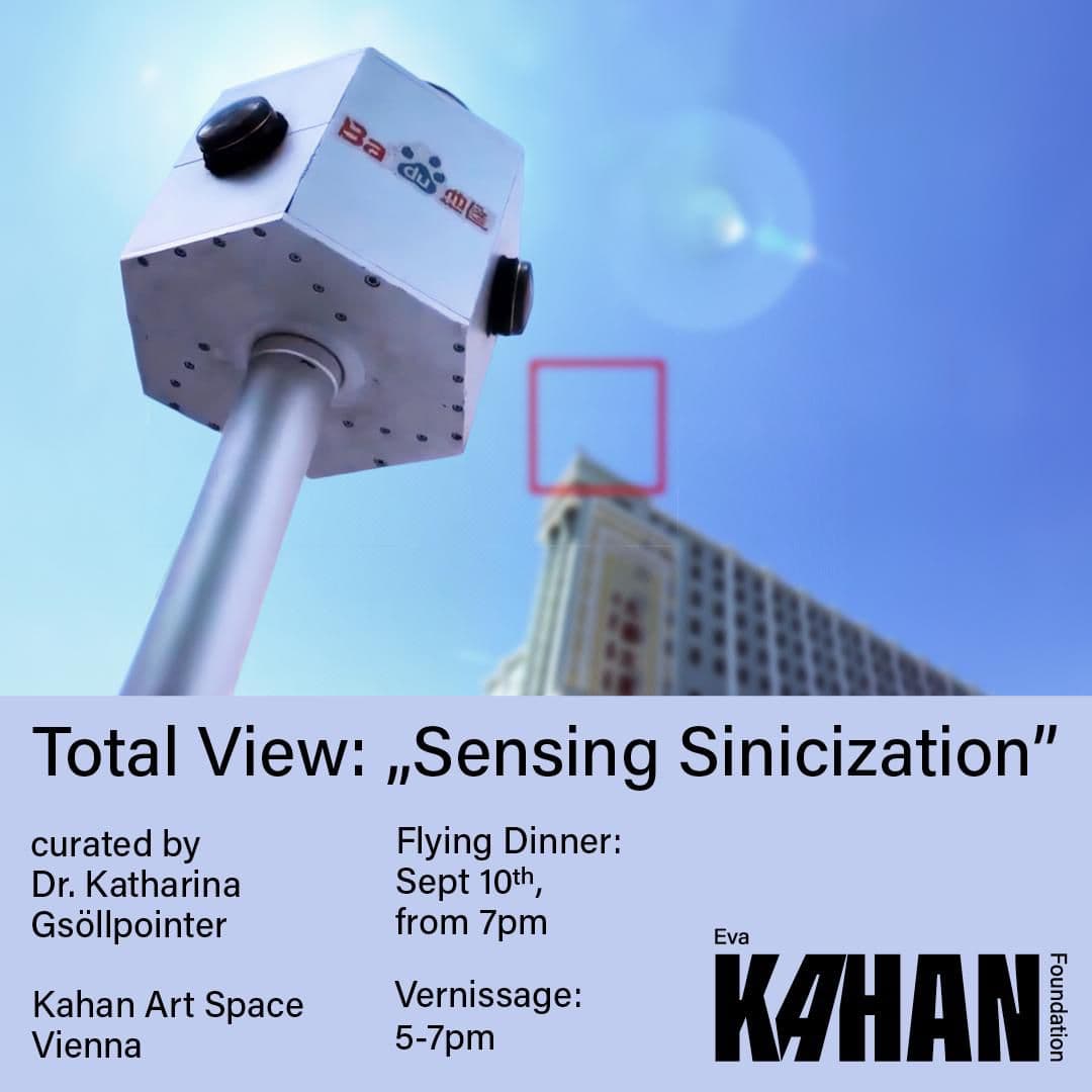 Sensing Sinicization exhibition flyer