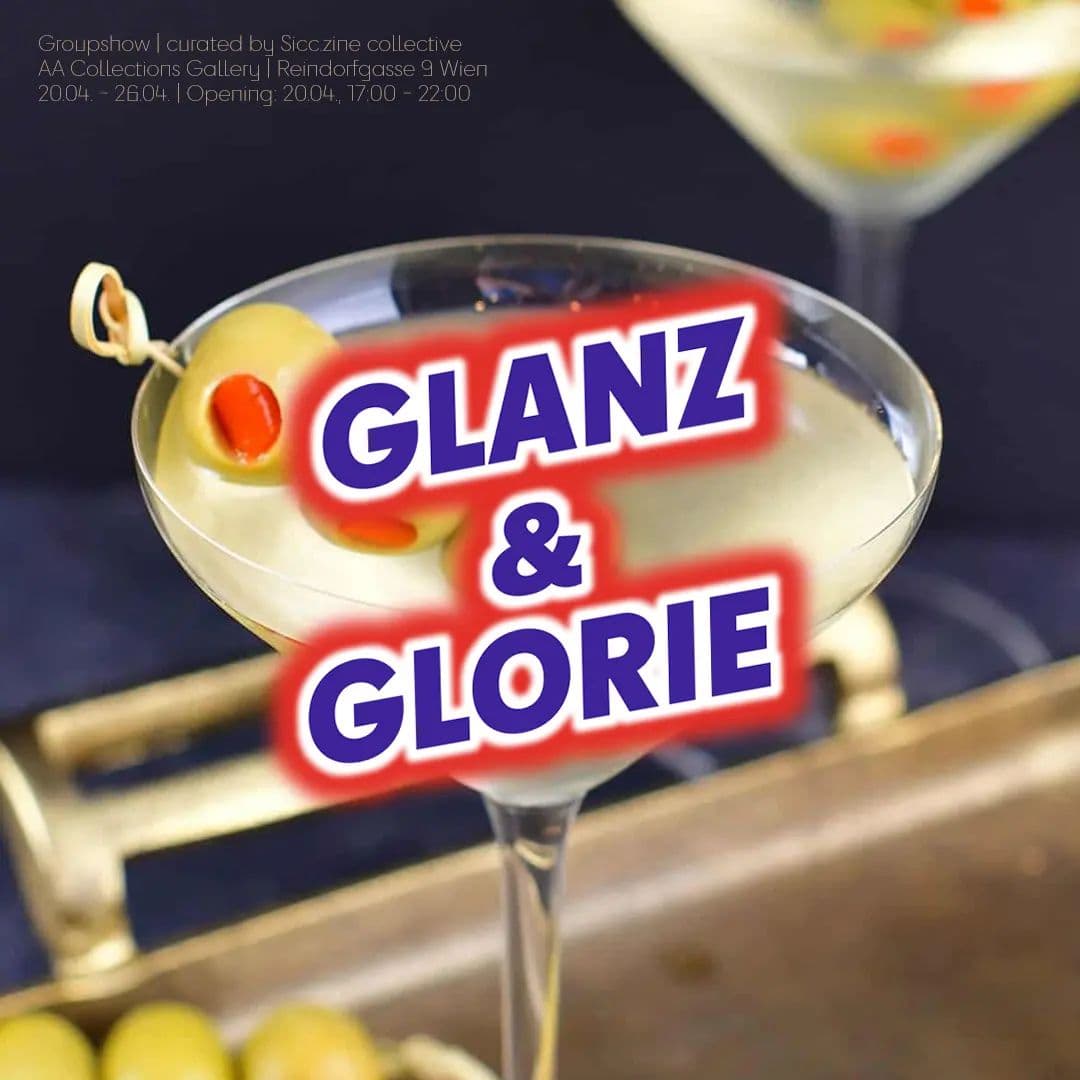 Glanz und Glorie! exhibition flyer