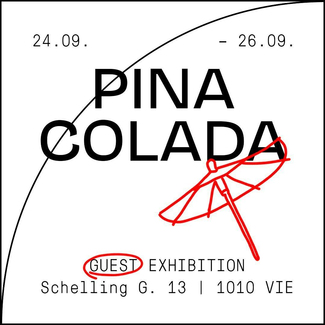 Pina Colada exhibition flyer