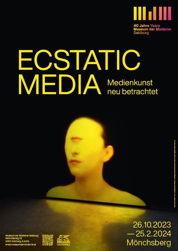 Ecstatic Media. Media Art Reconsidered exhibition flyer