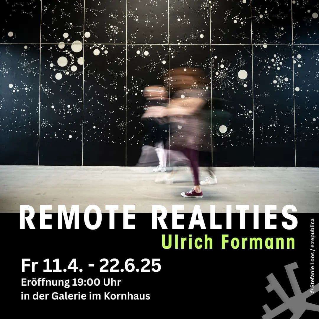 Remote Realities exhibition flyer